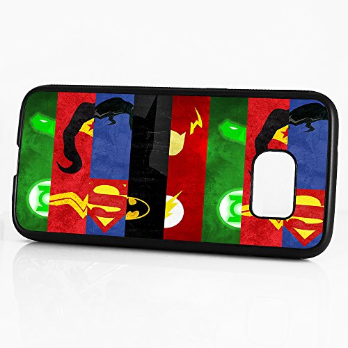 ( For Samsung S8 Plus / S8+ ) Phone Case Back Cover - HOT5383 Super Hero Superman Wonder Woman Batman 5383