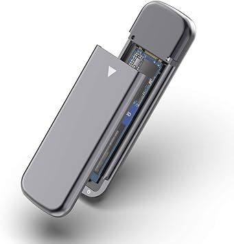 Rocketek - Caja de disco USB 3.1 Gen 2 sin herramientas para unidad de estado sólido M.