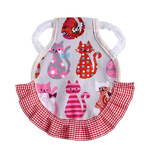 shuangmu Hähnchensattel, süße Hühnersattel Hühnerkleidung Hühner zurück Federschutz mit elastischen Riemen Hühnerkleider