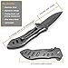 Wuliff's Tactical Knife with Foldable Blade – 6 ½ Inch Overall Length, Stainless Steel Pocket Knife, Durable Lightweight Design, Secure Locking Mechanism, Rust Resistant, Ultra-Sharp Blade