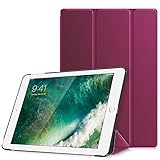 Fintie iPad 9.7 Inch 2017 Case, Lightweight Slim Shell Standing Cover with Auto Wake / Sleep Feature for Apple iPad 9.7 2017 Release Tablet, Purple