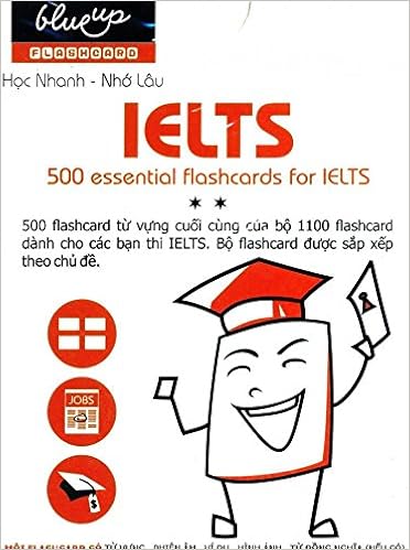 Flashcard Blueup - 500 Essential Flashcards For Ielts (Phần 2) (8936072210431)