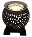 Coo Candles Electric Candle Wax Melt Warmer or Oil Burner Lamp Combo - Jasmine (Brown)
