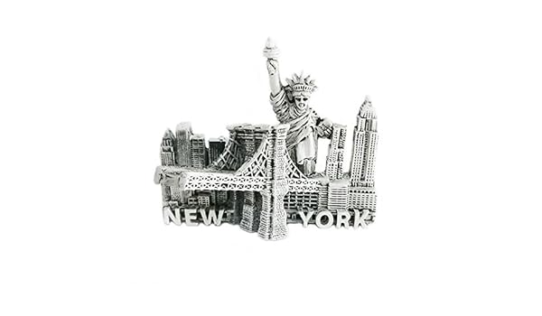 3D New York City Famoso edificio imán de nevera Estados Unidos ...