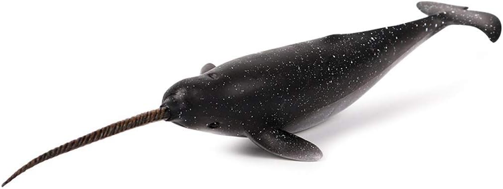 narwhal plastic figurine