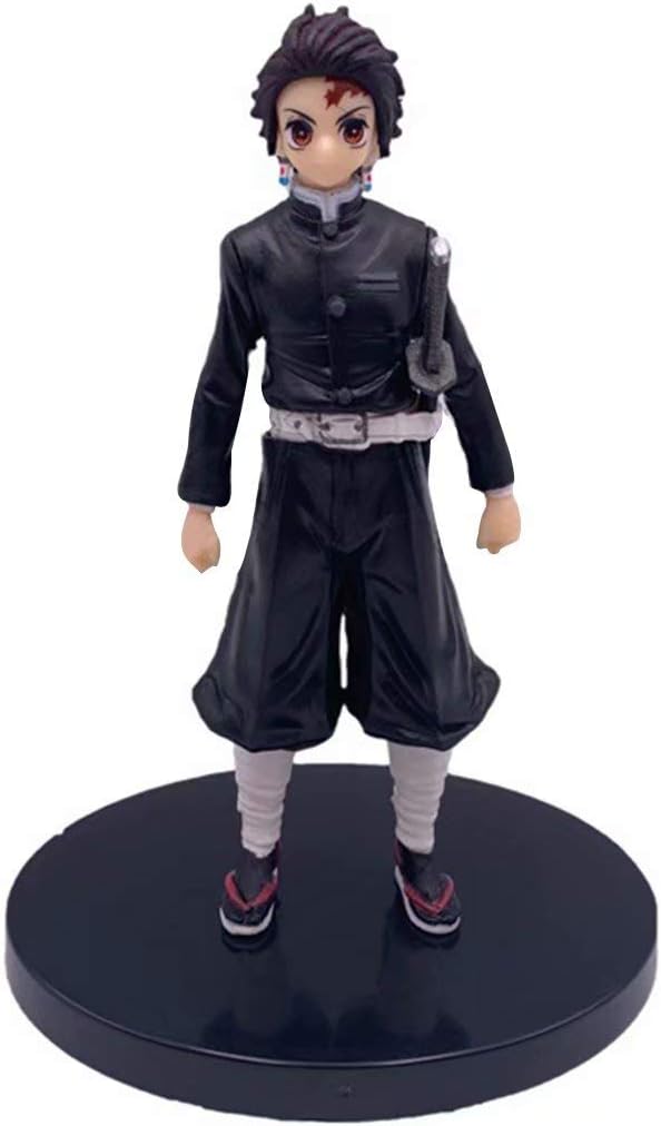 15cm Demon Slayer Figures: Kimetsu No Yaiba Vol.6 Tanjiro Kamado Statue, PVC Collectible Action Figures Toys, Hand-made Model for Anime Lovers and Home Collection
