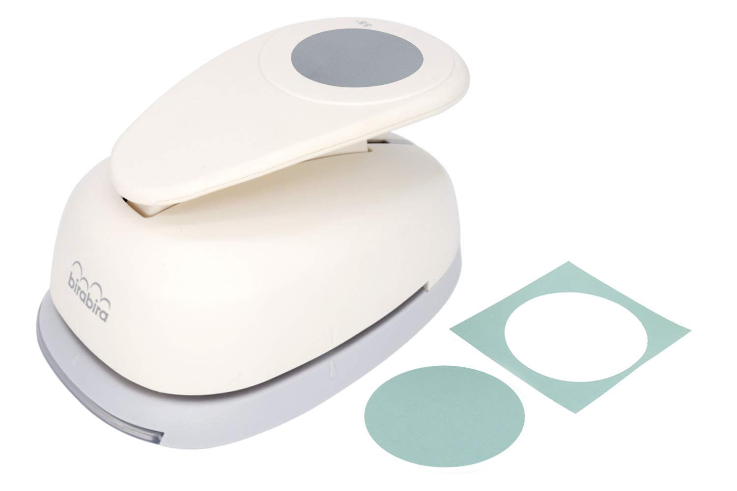 Bira Craft 3.5 inch Circle Lever Action Extra Large Craft Punch for Paper Crafting Scrapbooking