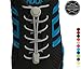 StoutGears Reflective No Tie Shoelaces Lock System - Elastic Shoelaces for Sneakers (1 Pair) (Gray)