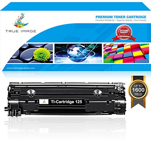 TRUE IMAGE 1 Pack Cartridge 125 CRG125 Toner Cartridge Compatible for Canon 125 Ink Cartridge Replacement for Canon LBP6000 LBP6030W MF3010 Toner Imageclass LBP6030W LBP6000 MF3010 I-Sensys LBP6030W