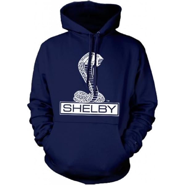 Sweat-shirt Ford Mustang Shelby Cobra - Logo Serpent, 100% Coton, Taille Regular, Neuf Avec étiquette