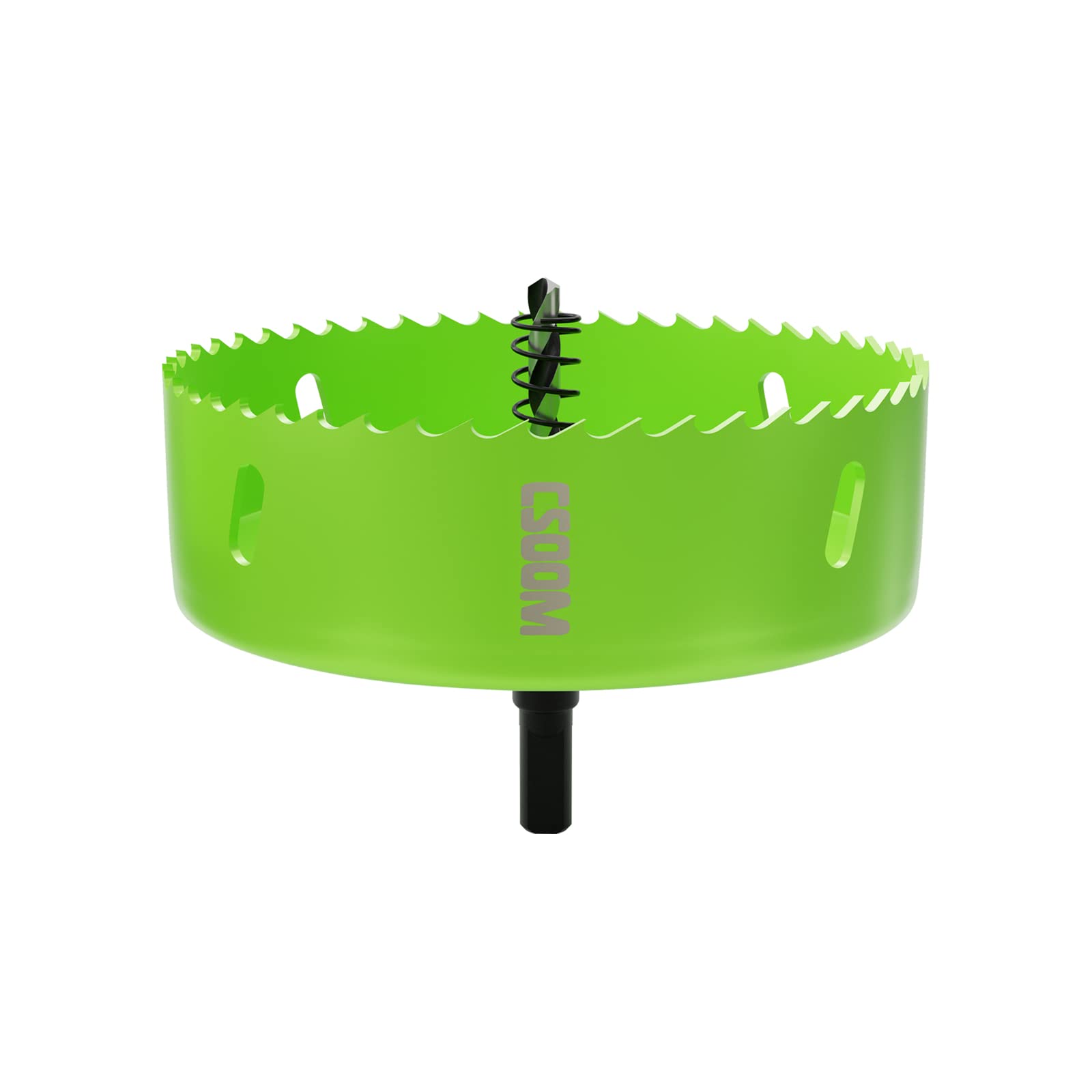 CSOOMアップグレード版 バイメタルホールソー 穴あけドリルビット 切削工具 石膏ボード・プラスチック・木材・合板・薄鉄板・薄アルミ板などの穴あけ作業に使われます。直径125mm の商品画像