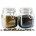 Galashield 32 oz Glass Jars with Lids Food Storage Jars with Airtight Lids Leak Proof Glass Canisters Kitchen Jars [Set of 2]