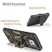 Galaxy S7 Case, [NOT FIT S7 Edge] Combo Rugged Phone Cover with Built-in Kickstand and Holster Locking Belt Clip and Circlemall for Samsung Galaxy S7 (Camo)