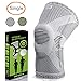 ANRi.e. Knee Brace for Meniscus Tear Arthritis - Patella Stabilizer Knee Braces for Men Women Kids Boys - Compression Knee Sleeve for Running Volleyball Sleeve Crossfit Powerlifting - Gray, XL