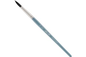 CREATIVE MARK Mimik Professional Watercolor Brushes - Round # 8 - Synthetic Squirrel Hair - Natural Bristle Artist Brushes for Watercolors, Gouache & Acrylics - Imitates Natural Squirrel and Sable Hair