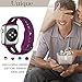 Haveda Sport Bands Compatible for Apple Watch 40mm Band Series 5 Series 4, Soft Apple 5 Wristband Women iWatch 38mm Bands for Apple Watch Series 3 Series 2/1, Men Kids 38mm/40mm M/L Fushcia/Black
