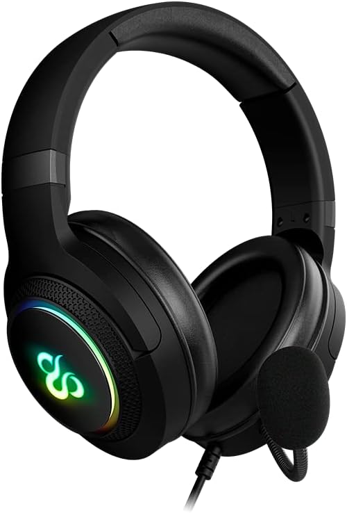 Sobek 7.1 V2 Auriculares Gaming Sonido Virtual 7.1 RGB Negros