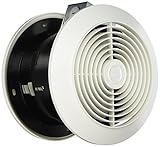 Broan-Nutone  512  Room-to-Room Ventilation Fan, Plastic White Square Exhaust Fan, 6.0 Sones, 90 CFM, 6"