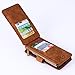 Galaxy Note 4 Case, Note 4 Case, CaseUp 12 Card Slot Series - [Zipper Cash Storage] Premium Flip PU Leather Wallet Case Cover With Detachable Magnetic Hard Case For Samsung Galaxy Note 4 - Brown