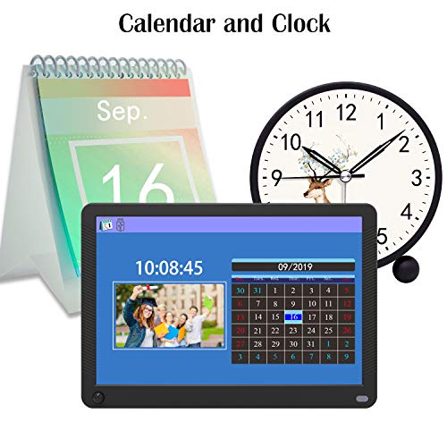Kenuo Digital Picture Frame 10.1 Inch Motion Sensor Include 32GB Card