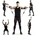 Ketia 12 Pcs Tube Resistance Bands Set,Door Anchor Attachment, Foam Handle, Ankle Straps, Resistance Exercise Bands,Exercise Tube Bands for Body Shaping, Training