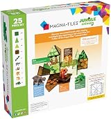 Magna-Tiles Jungle Animals 25-Piece Set - 3D Magnetic Building Tiles view 2