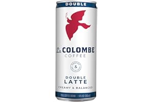 La Colombe Double Shot Draft Latte - 9 Fluid Ounce, 12 Count - Cold-Pressed Espresso and Frothed Milk - Made with Real Ingredients - Grab and Go Coffee