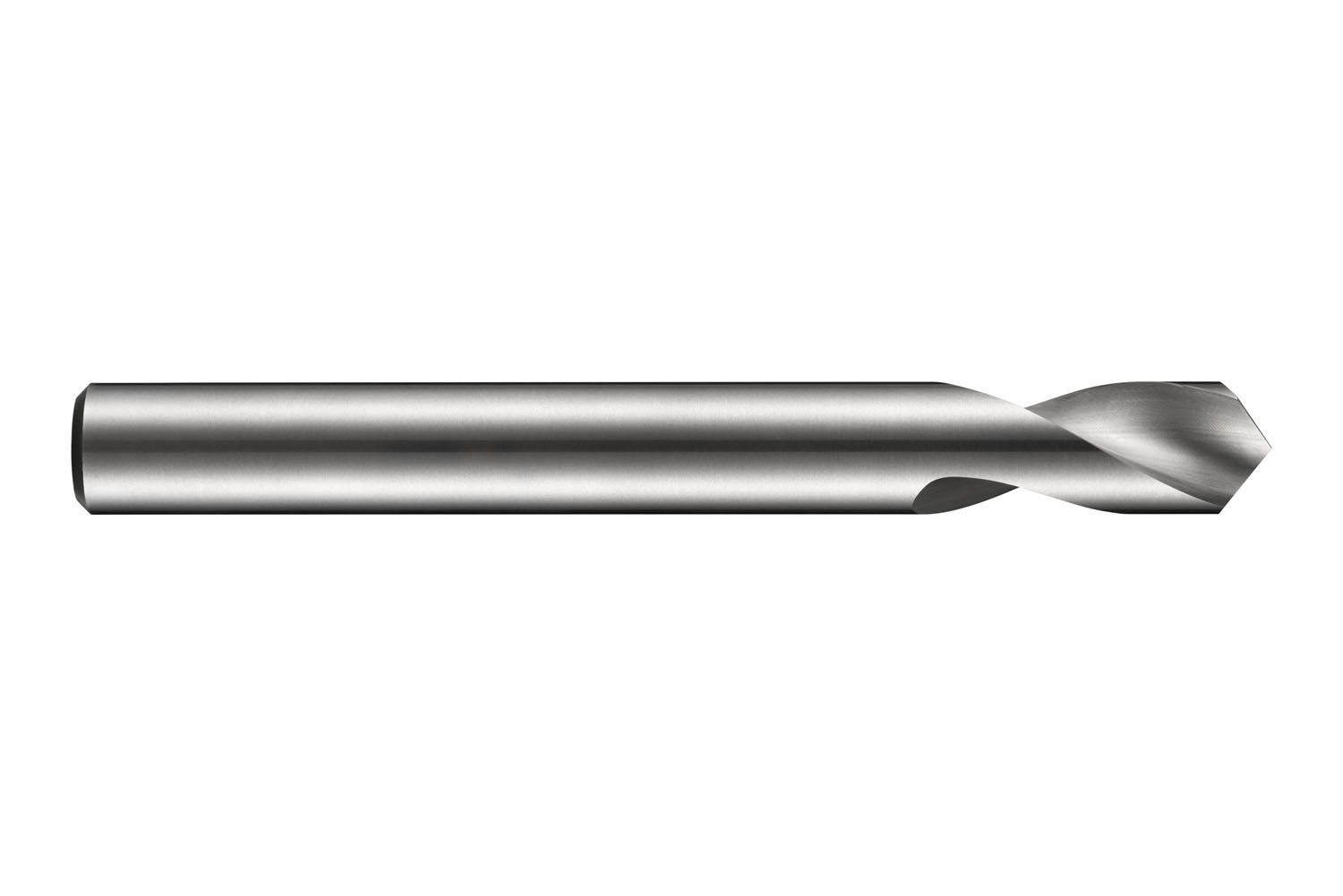 Dormer R1226.0 Series R122 Carbide 120° Short Spotting Drill Bit, Bright Finish, 6.00 mm x 66 mm