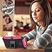 Fosmon [RUGGED] Nokia Lumia 630, Nokia Lumia 635 Case - HYBO-RAGGED Heavy Duty Hybrid Protective Cover with Kickstand - Retail Packaging (Hot Pink)