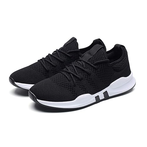 Buy Lenina Men S Lightweight Breathable Black Multisport Running