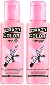 Crazy Color Marshmallow Pink 2x 100ml Semi-Permanent Hair Dye Duo