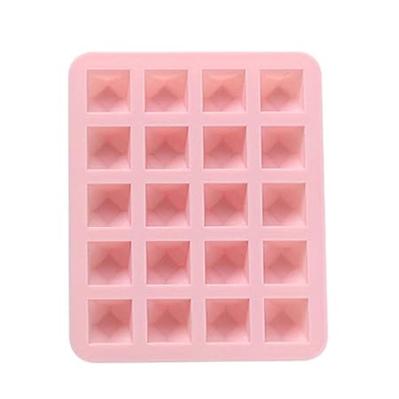 aloiness Silikon Form Backform Schokolade Form für Kuchen Keks Bagels Muffins Donut Maker Mini Gugelhupf Eiswürfelform 15.2 *