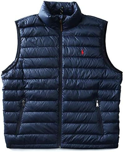 Amazon Polo Ralph Lauren ポロ ラルフローレン ダウンベスト 大きいサイズ メンズ 並行輸入品 003 ブルー系 Xxl ベスト 通販