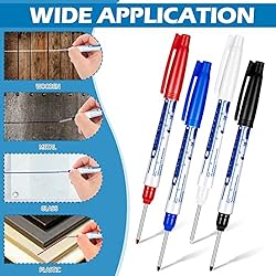 4 Pcs Deep Reach Markers Long Nose Marker