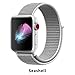 Yunsea For Apple Watch Band, New Nylon Sport Loop, with Hook and Loop Fastener, Adjustable Closure Wrist Strap, Replacement Band for iwatch, 42mm, 6 pack