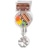 Kikkerland Solar Powered Rainbow Maker &ndash; Prism Suncatcher, Fun Home Window Decor &ndash; Unique Gift for Christmas &amp; Birthdays &ndash; Single Crystal