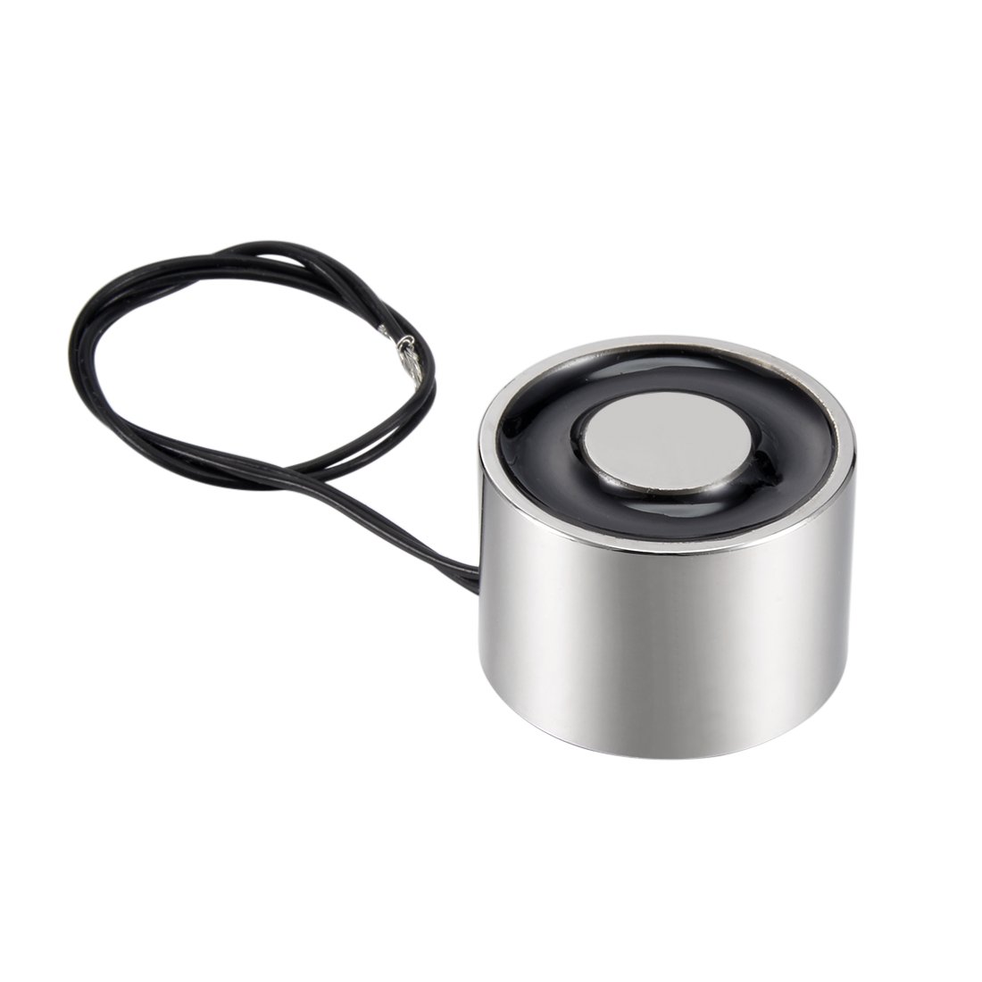 uxcell 80x38mm DC12V 1000N Electric Sucking Disc Solenoid Lift Holding Electromagnet