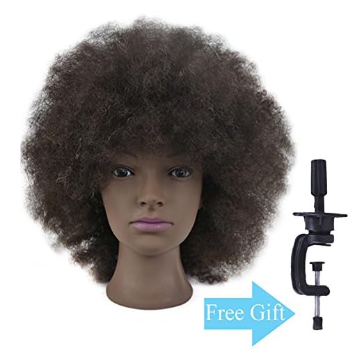 afro styling head doll