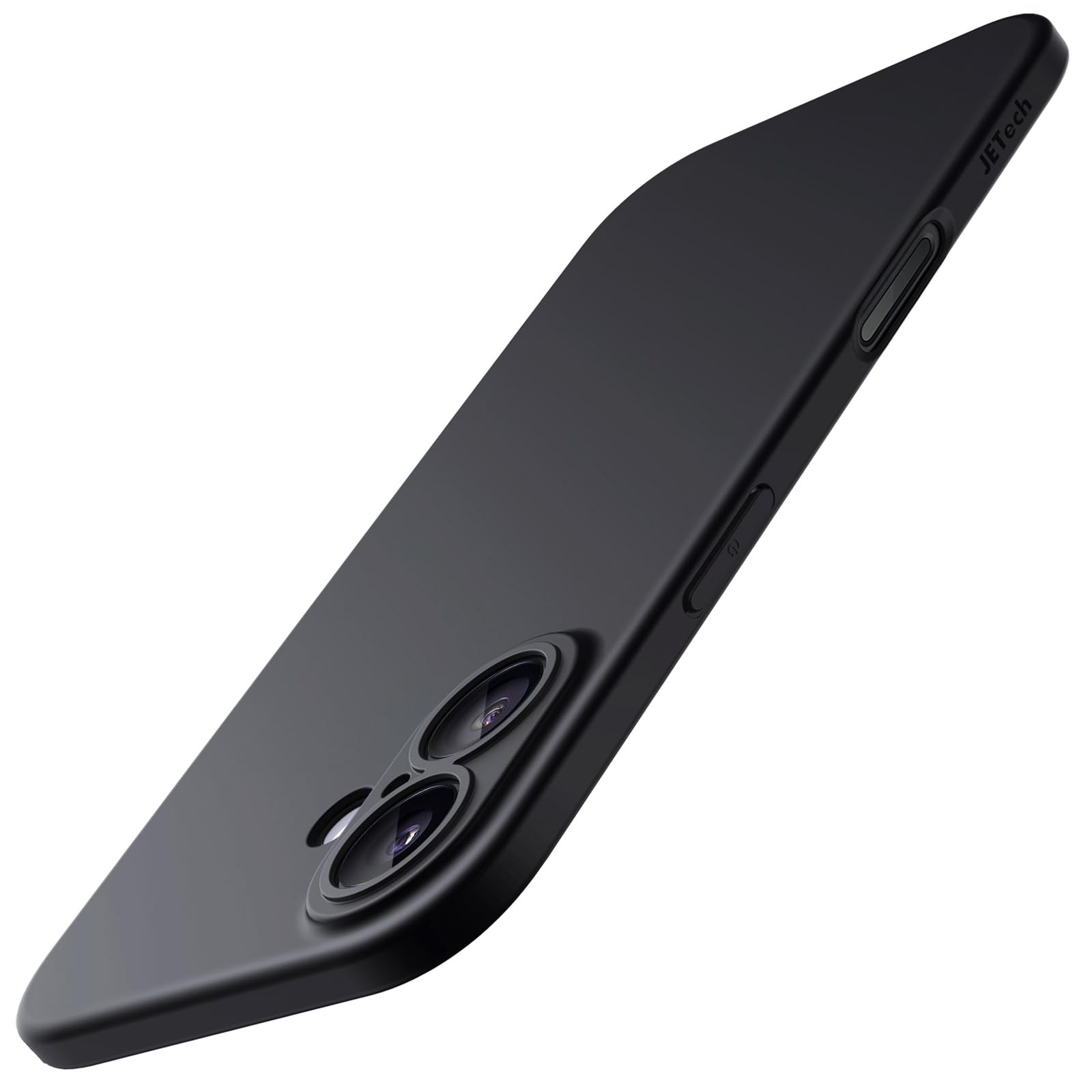 Photo 1 of JETech Slim Case for iPhone 17 6.3-Inch, Ultra-Thin Lightweight Minimalist Phone Cover with Camera Lens Protection, Matte Anti-Fingerprint Finish (Black)
