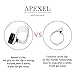 Apexel 2 in 1 Wide Angle Macro Camera Lens Kit for iPhone X/8/7/6/6s Plus Samsung Galaxy S8/S7 Plus HTC Google Andriod Phone Tablets (No Dark Edges)