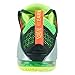 Nike Lebron XII Low Mens Black/Silver/Green/Volt Athletic Sneakers