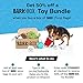 BarkBox Dog Waste Poop Bags, 3 Patterns/Roll, Environment Friendly, Leak-Proof, Durable, Unscented, 20 Rolls / 300-count - Poopaganda