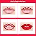 Miayon 100 pcs Disposable Lipbrush Lip Gloss Brush Wands Lipstick Gloss Applicators Makeup Tool