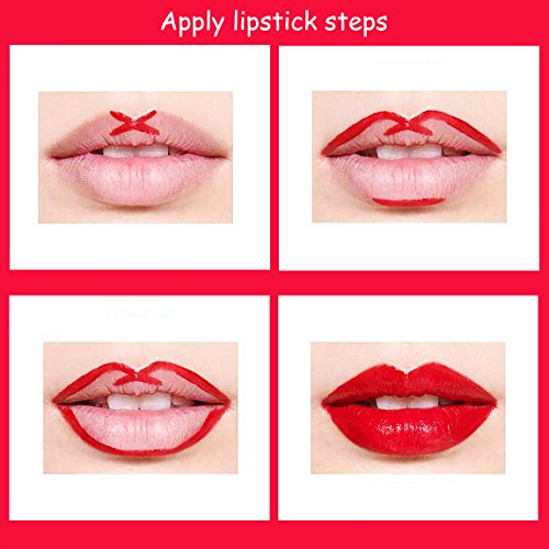Miayon 100 pcs Disposable Lipbrush Lip Gloss Brush Wands Lipstick Gloss Applicators Makeup Tool - Thumbnail 3
