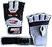 RDX MMA Gloves Sparring Martial Arts Grappling Cowhide Leather Training Cage Fighting Combat Gel Mitts Punching Bag Gel Mitts