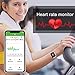 ZKCREATION Smart Watch Heart Rate Monitoring Fitness Tracker with Sleep Monitoring Blood Pressure Stopwatch Pedometer Sport Watch for Men & Women Compatible with Android and iOS