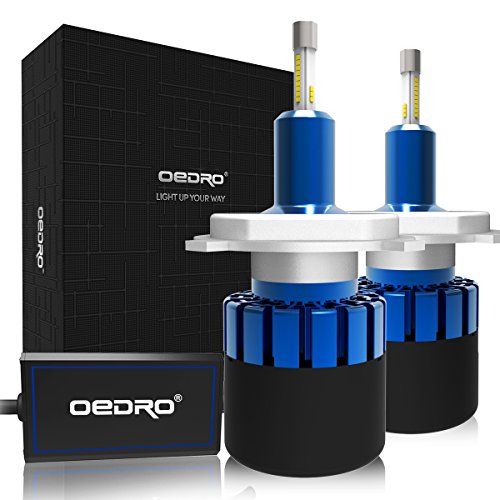 Oedro h4 9003 hb2 led headlight bulb conversion kit - 4…