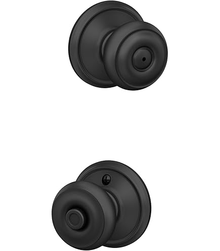 Schlage F40 BWE 622 GSN Bowery Door Knob with Greyson Trim