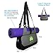 ASUTRA Compact Yoga Mat Bag with Organic Yoga Mat Cleaner - Dark Gray