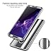 Eari Galaxy S9 Case Galaxy S9 Plus Case 3 in 1 Full Body Plating Mirror Ultra Thin Skin Protective Cover for Samsung Galaxy S9/S9 Plus (Galaxy S9, Silver)